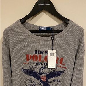 SOLD! NWT Polo Ralph Lauren Men’s Waffle Knit Tee